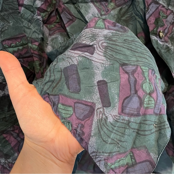 Pasha | Vintage Silk Button Up Shirt - Picture 6 of 13